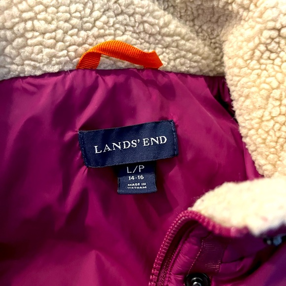 Land’s End Slim Down Jacket - Large Petite - Picture 3 of 6